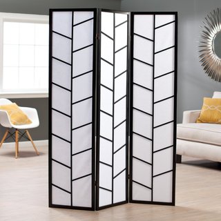 53x67 Pinboard Double-Sided Folding Screen Privacy 3 Panels Room Partition Non-Woven geometric Shape White a-A-0222-z-b murando Decorative Room Divider Abstract 135x172 cm