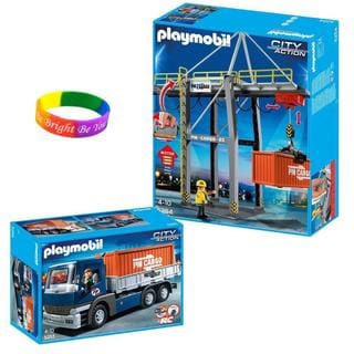playmobil container truck