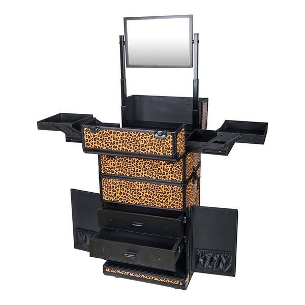 Shop Shany Rebel Series Pro Makeup Artists Rolling Train Trolley