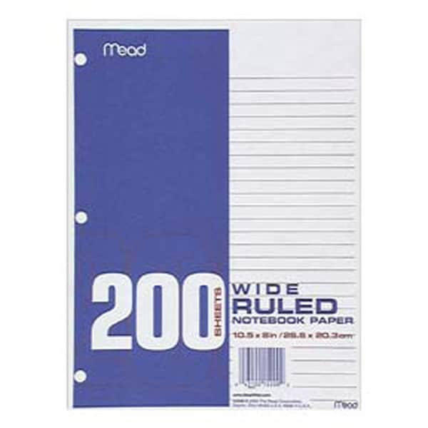 College ruled paper for sale