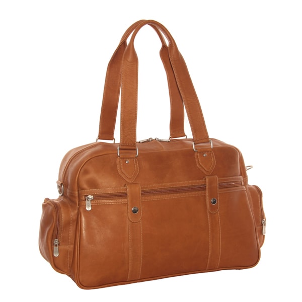 Shop Piel Leather Adventurer 18-inch Carry-On Satchel Duffel Bag ...