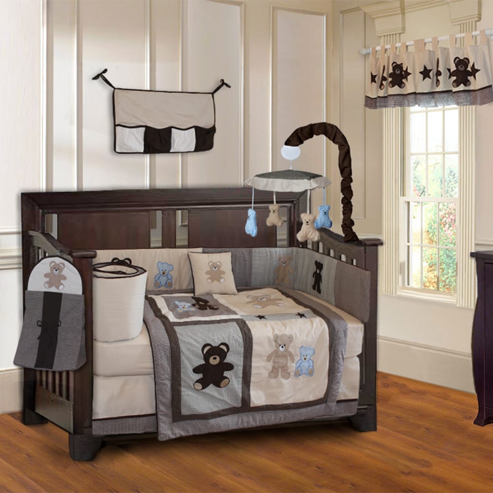 bear crib set