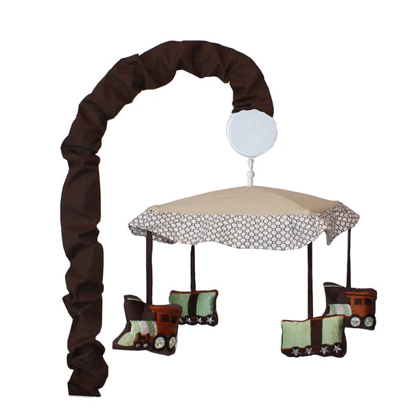 train crib bedding set