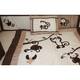 BabyFad Monkey 9 piece Boys' Baby Crib Bedding Set
