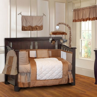 Shop Camel Brown Paisley 12-piece Baby Bedding Set - Free ...