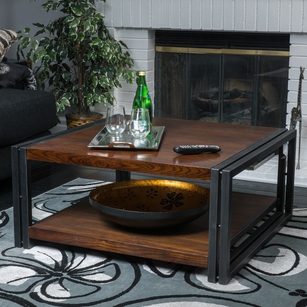 Shop Mayfair Dark Oak Wood Coffee Table By Christopher