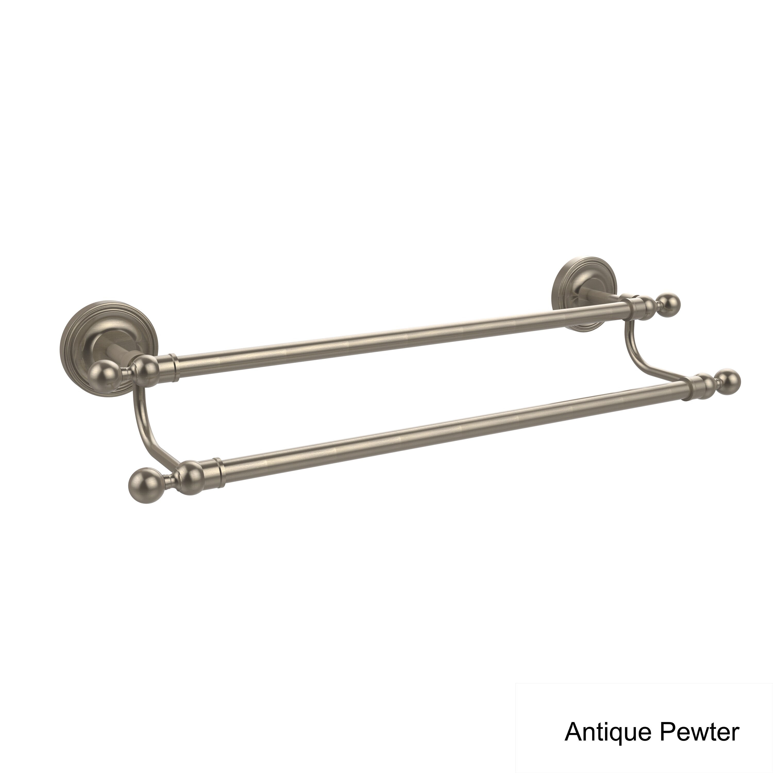 Allied Brass 18 Double Towel Bar Satin Nickel by Allied Brass