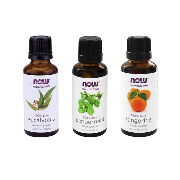 Shop Now Foods Essential Oils Mental Focus 3Piece Set (Eucalyptus