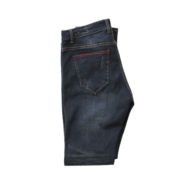 mens jeans with red stitching