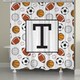 preview thumbnail 15 of 15, Laural Home Sports Monogram Shower Curtain T