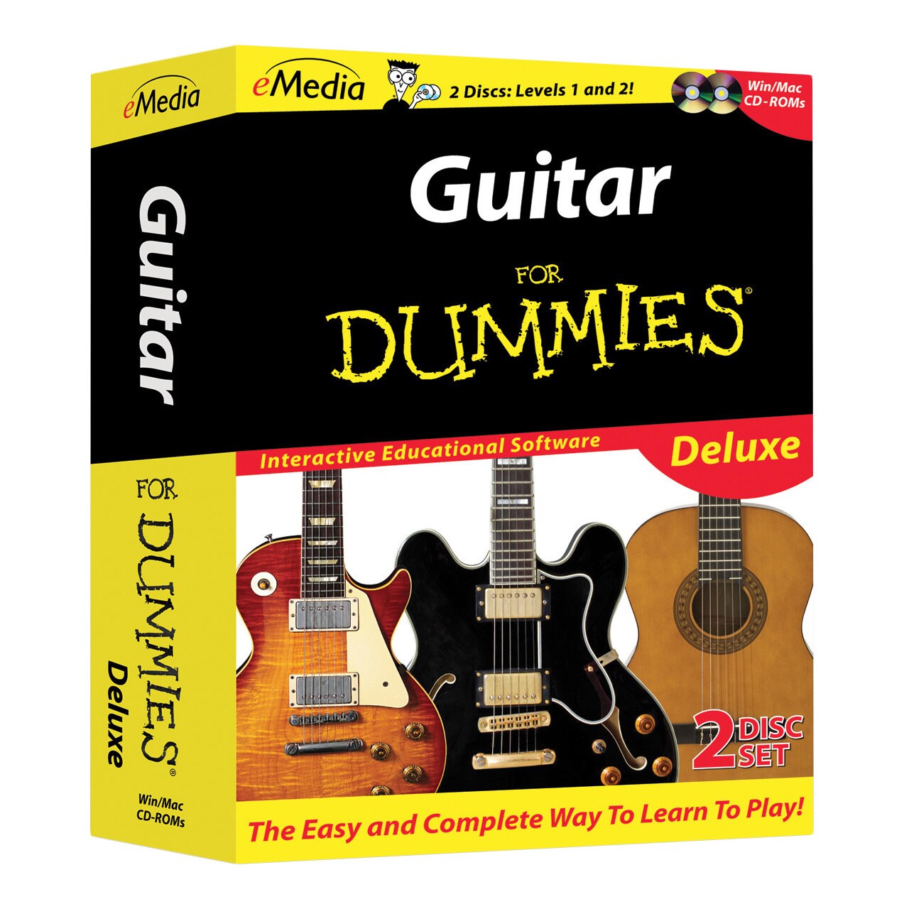 Guitar For Dummies Deluxe Level 1 and Level 2 2disc Set 746290091037 eBay