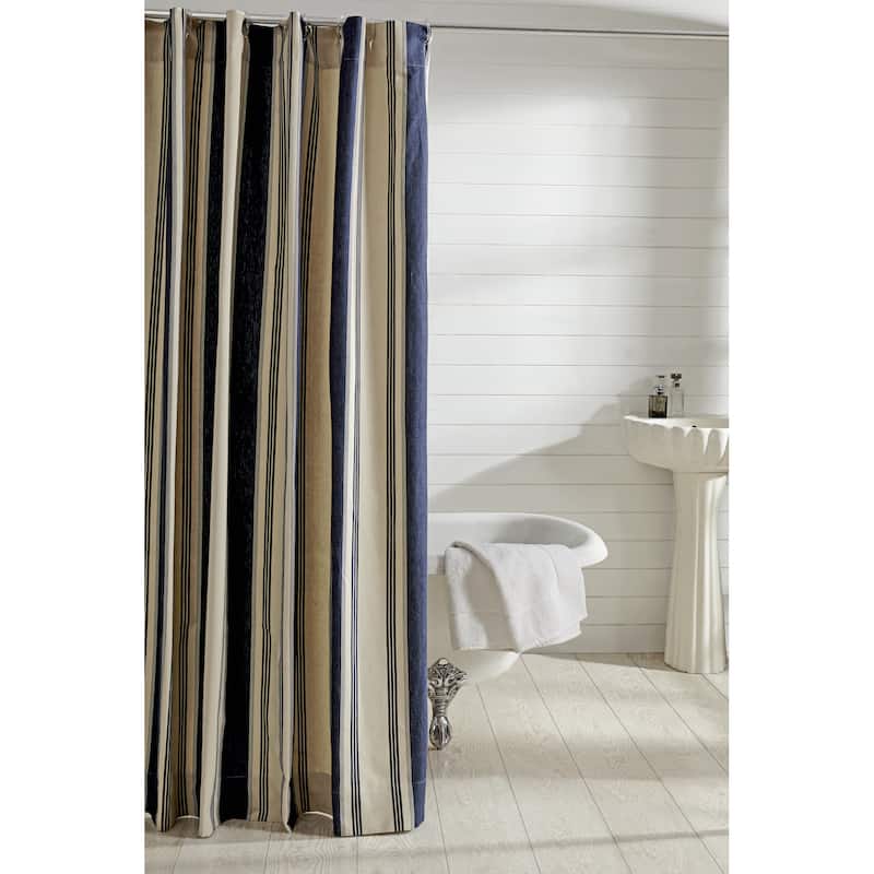 Cody Shower Curtain - Blue