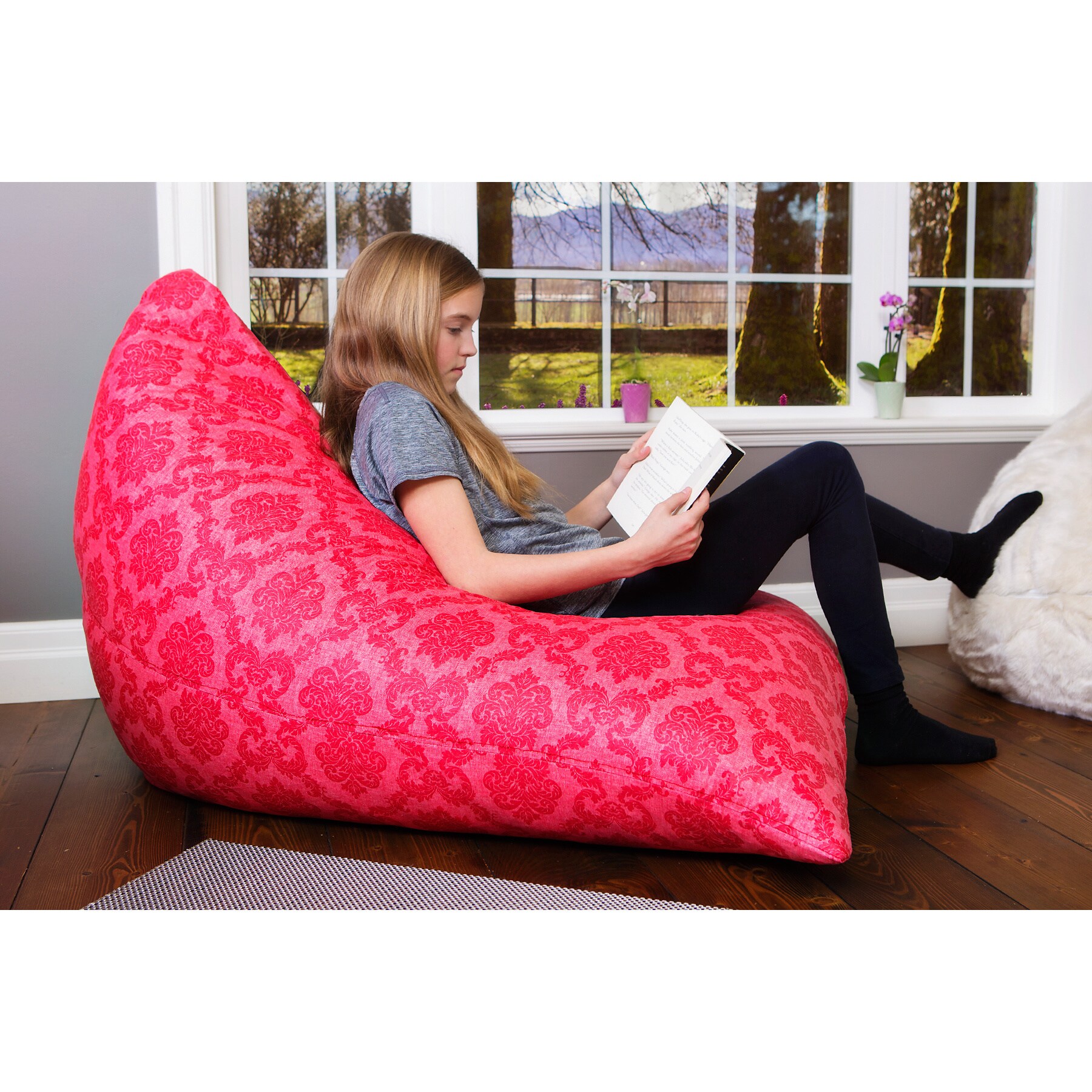 Teardrop bean bag discount chair