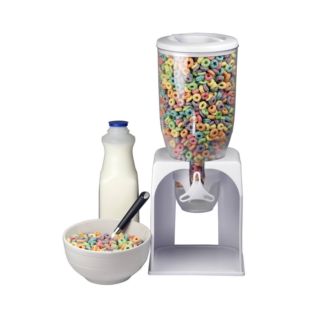 Home Basics White Cereal Dispensers