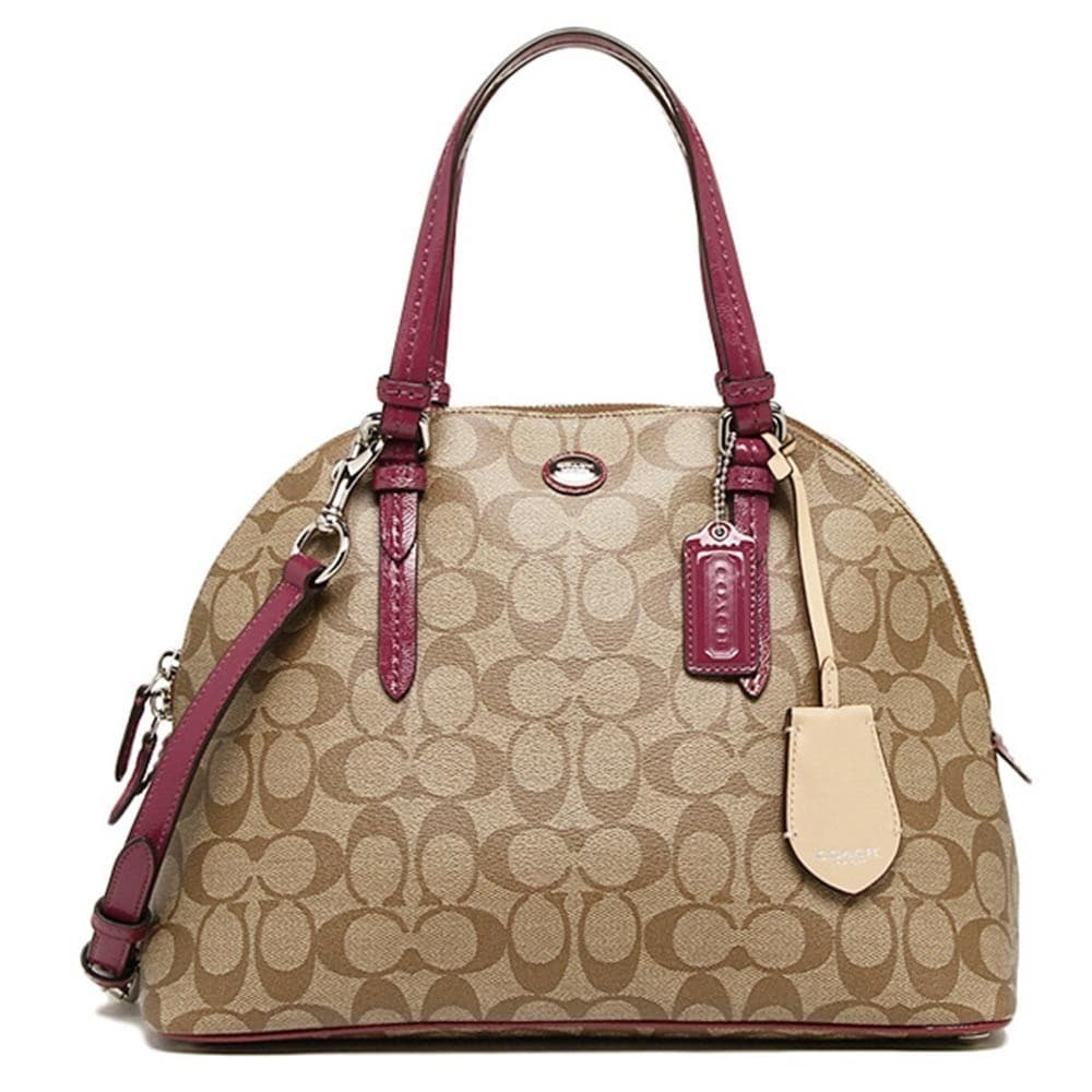 coach domed satchel