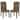 SAFAVIEH Dining Rural Woven Odette Brown Multi Wicker Dining Chairs (Set of 2) - 17.3" x 22" x 38.5"