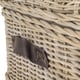 preview thumbnail 4 of 5, SAFAVIEH Navarro Grey Natural Rattan Storage Trunk - 45.7" x 23.6" x 18.2"