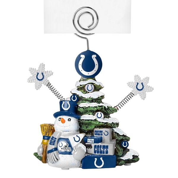 Indianapolis Colts Cast Porcelain Tree Photo Holder