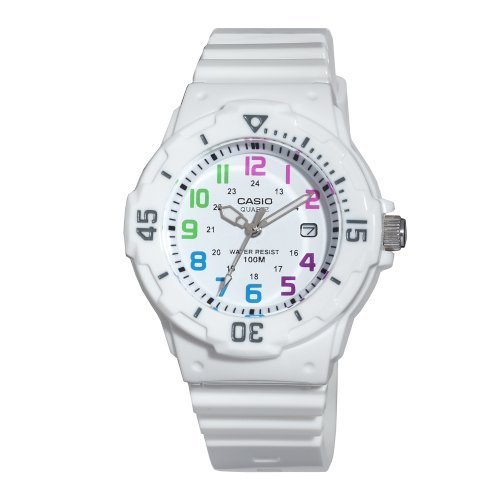 casio 3 hand analog rotating bezel