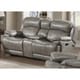 preview thumbnail 2 of 4, Estella Contemporary Reclining Loveseat with Storage Console and Cup Holders AC Pacific