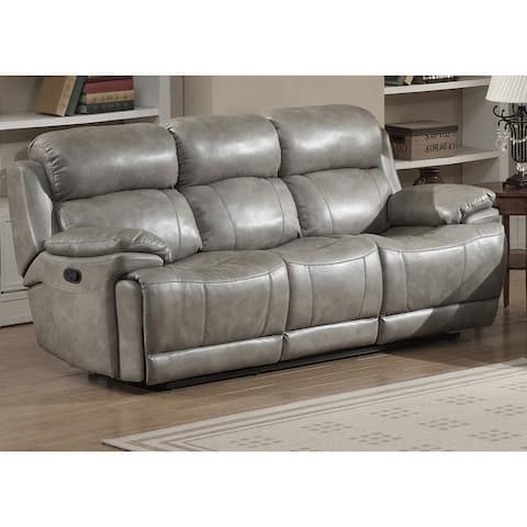 Estella Contemporary Reclining Sofa with 2 Recliners