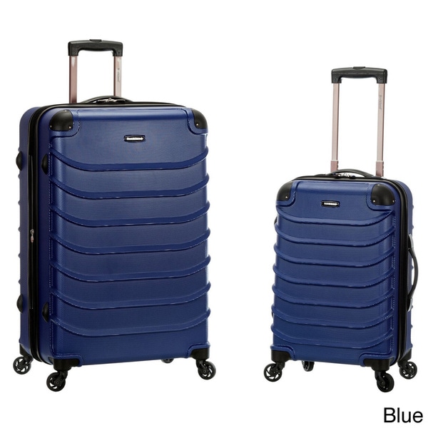 light blue luggage sets