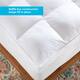 3 Inch Down Alternative Fiber Bed Mattress Topper by Linenspa Essentials - White