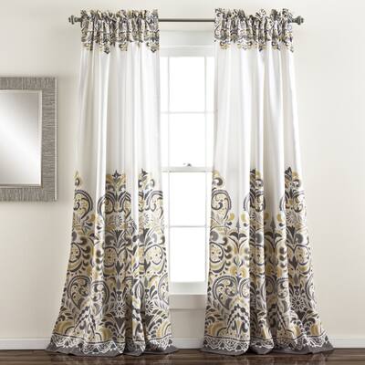 Buy Grey Paisley Curtains Drapes Online At Overstock Our Best