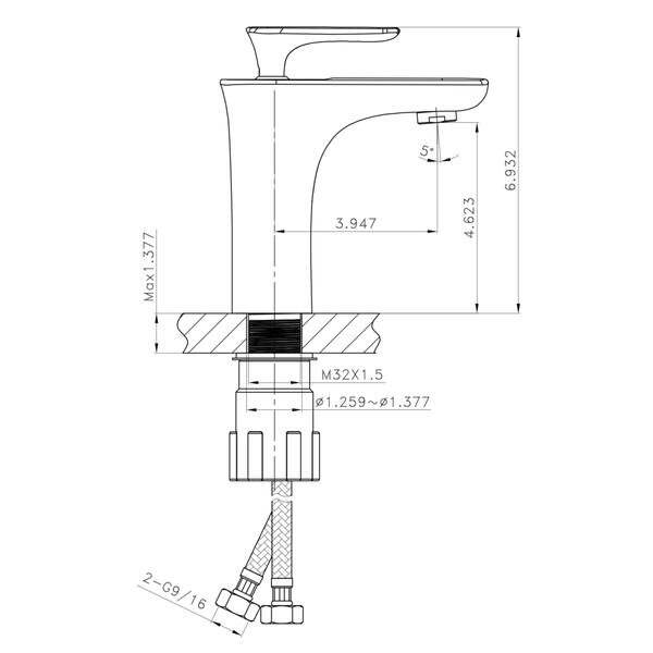 Single Hole Cupc Approved Brass Faucet Set In Chrome Color With Drain Overstock 10858791