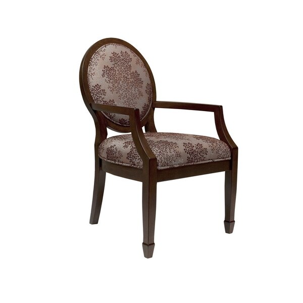 Madison Park Tanya Brown Multi Exposed Wood Arm Chair Overstock