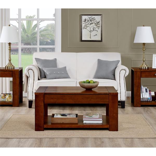 Shop Altra Vermont Farmhouse Lift Up Coffee Table - Free ...