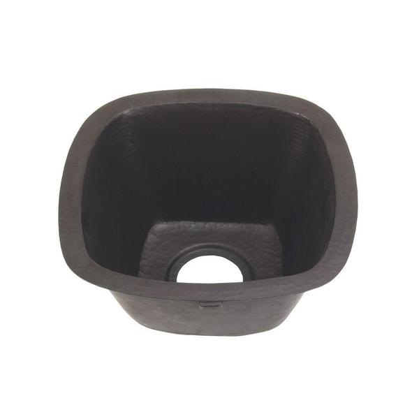 Square Copper Bar Sink Oil Rubbed Bronze