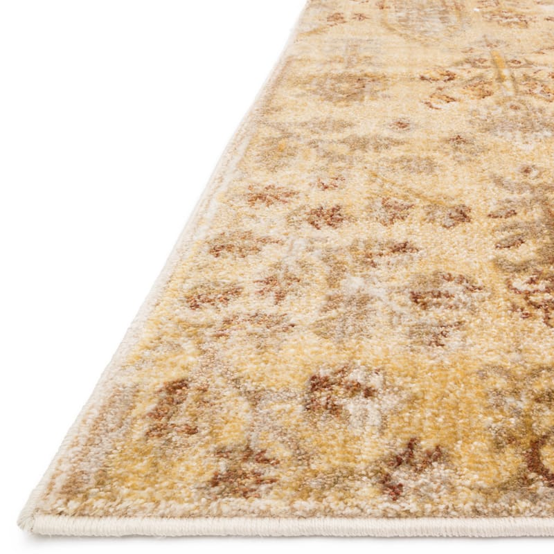 Alexander Home Contessa Traditional Antiqued Floral Distressed Rug