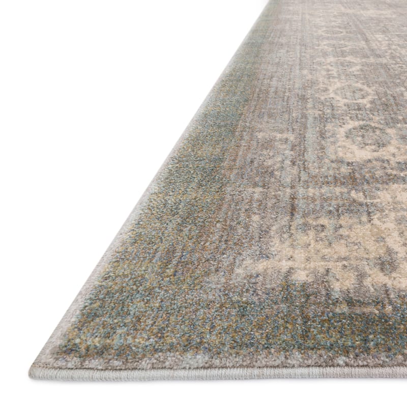 Alexander Home Contessa Traditional Medallion Distressed Rug