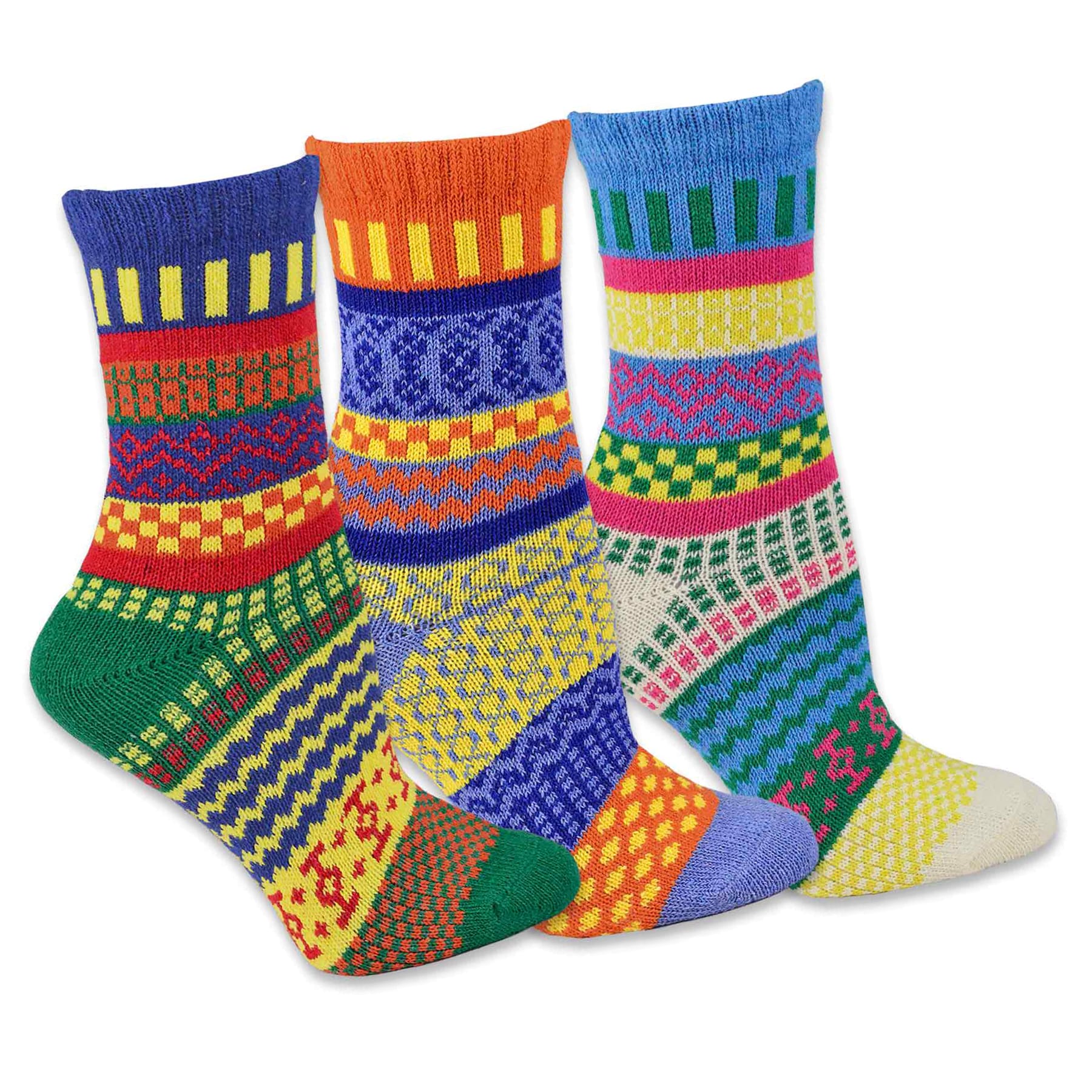 women's colored crew socks