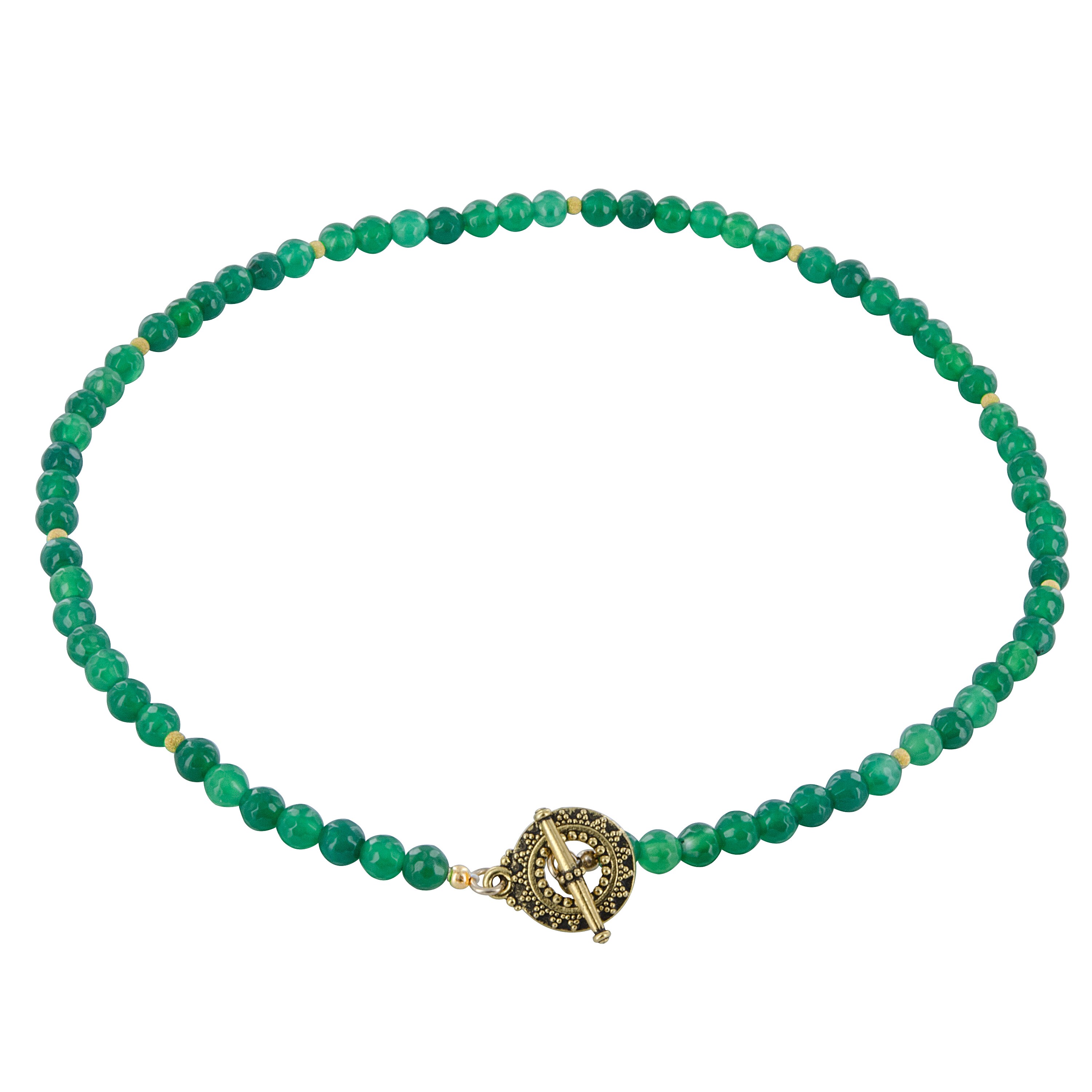 green agate jewelry