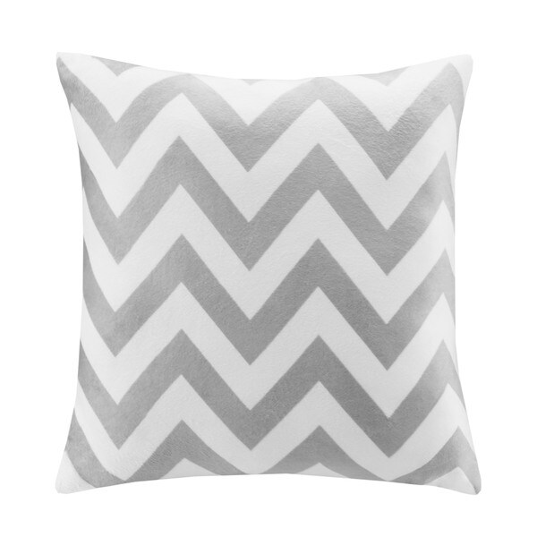 Intelligent Design Chevron 20x20 Square Pillow
