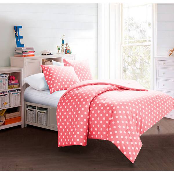 Shop Vcny Marilyn Reversible Polka Dot Comforter Set Free