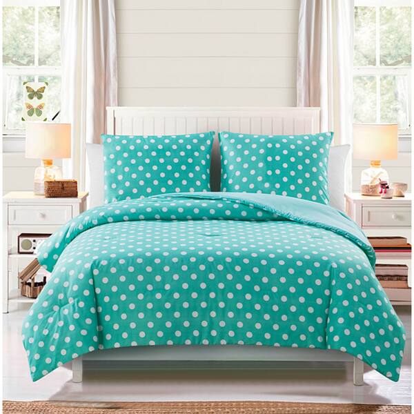 Shop Vcny Marilyn Reversible Polka Dot Comforter Set Free