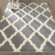preview thumbnail 14 of 96, Ottomanson Glamour Trellis Non-Slip Runner or Area Rug