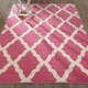 preview thumbnail 59 of 96, Ottomanson Glamour Trellis Non-Slip Runner or Area Rug