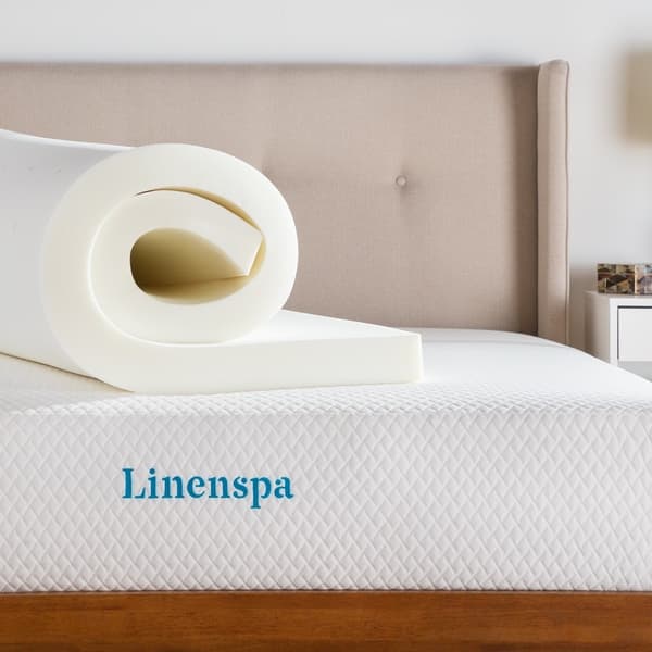 Linenspa 3-inch Gel Infused Memory Foam Mattress Topper Review