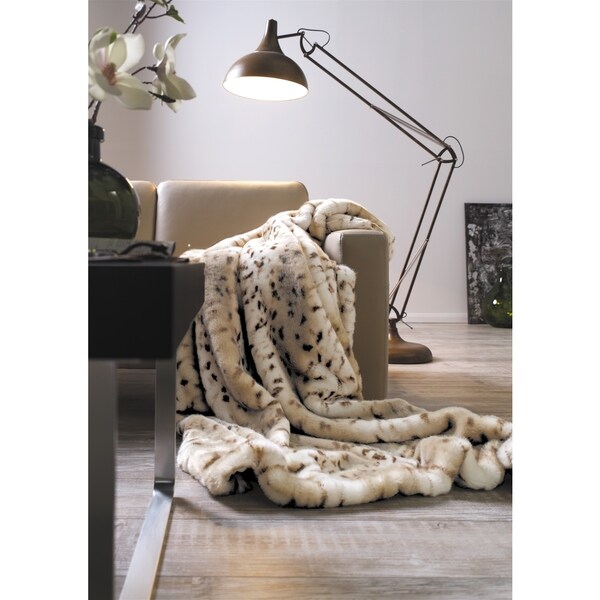 leopard fuzzy blanket