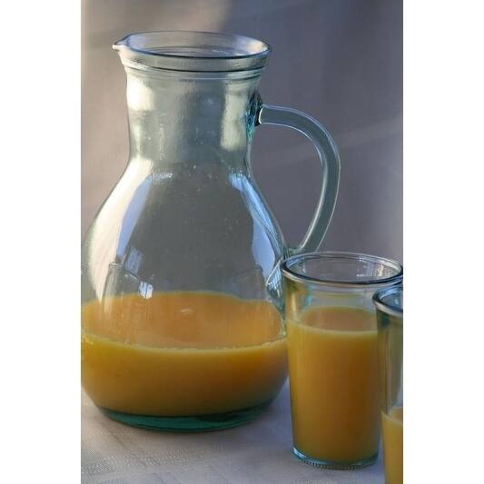 French Home Recycled Glass Urban Pitcher and 4 Tumblers