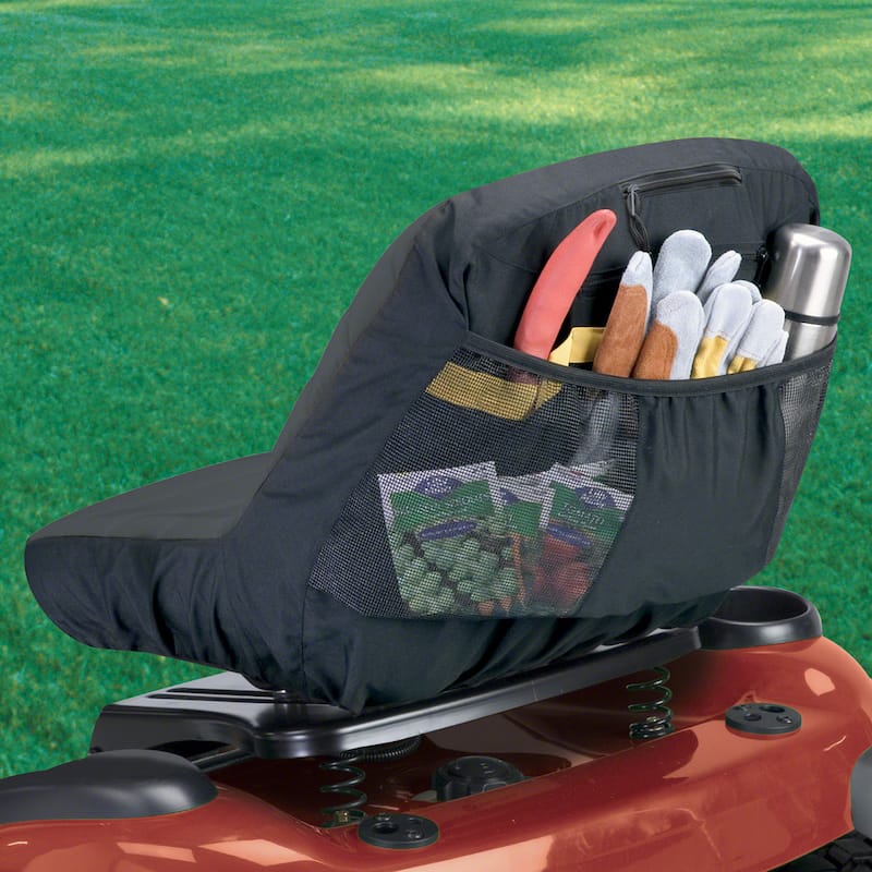 Classic Accessories Deluxe Riding Lawn Mower Seat Cover
