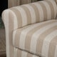 preview thumbnail 4 of 4, Brunswick Stripe Fabric Club Chair by Christopher Knight Home