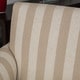 preview thumbnail 6 of 4, Brunswick Stripe Fabric Club Chair by Christopher Knight Home