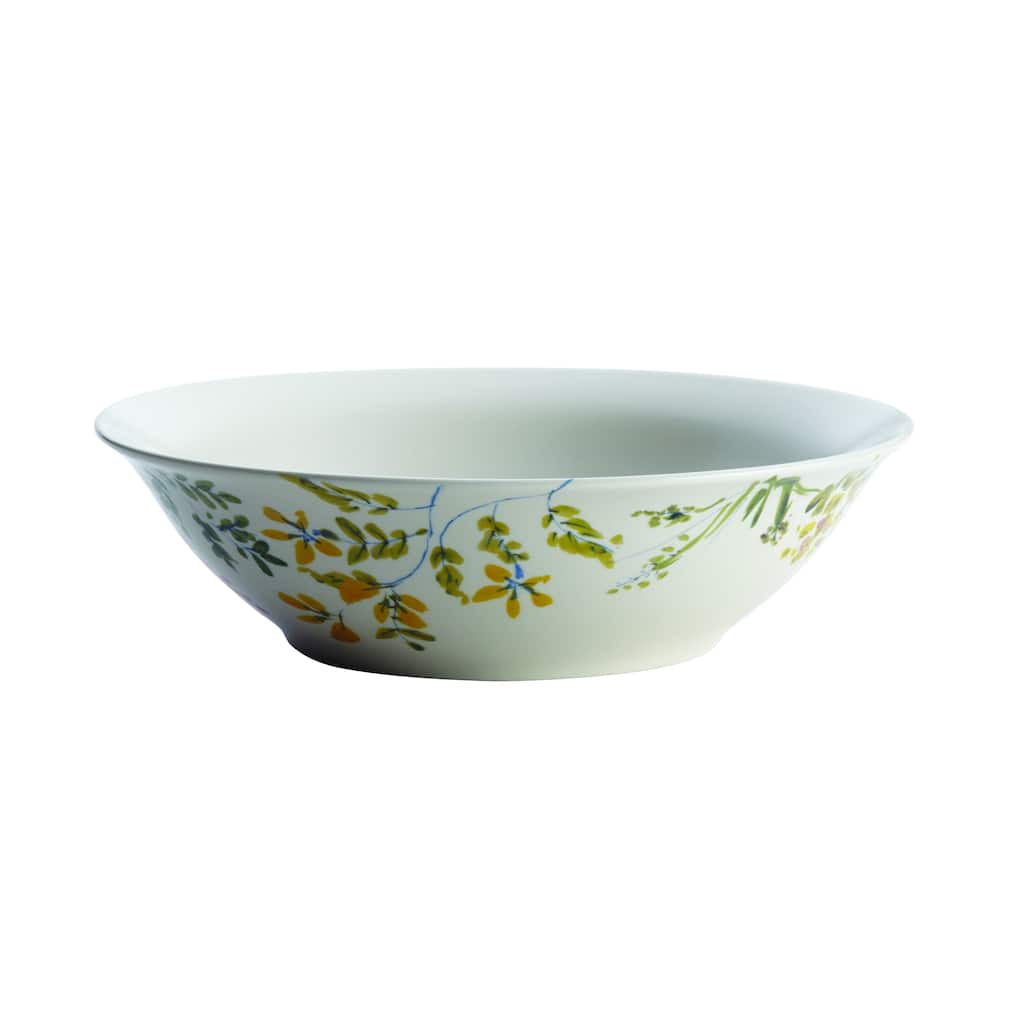 Paula Deen(r) Dinnerware Garden Rooster 10-Inch Stoneware Round Serving Bowl, Print