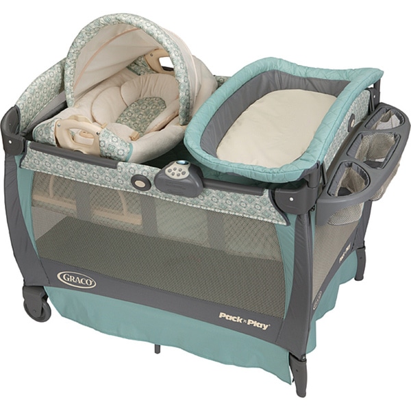 Graco pack n play vibrating clearance bassinet