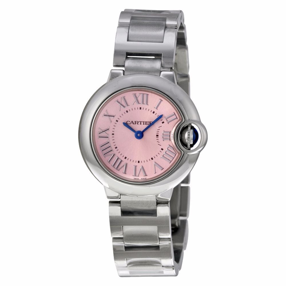 cartier pink watch